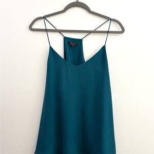 Elegant Teal Spaghetti Strap Top